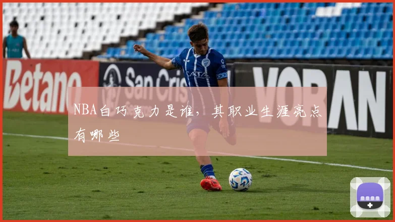 NBA白巧克力是谁，其职业生涯亮点有哪些